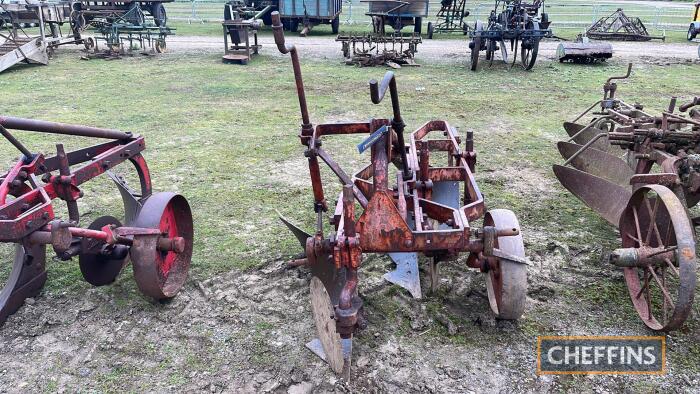 International 3furrow plough complete with depth wheel