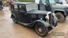 1934 1343cc Standard 10 4 door Saloon Reg. No. AHW 109 Chassis No. 165620 Engine No. 165586 A wonderfully untouched car that retains all of its original leather interior in that desirable 'battered briefcase' condition. Understood to have had just one pri - 11