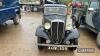 1934 1343cc Standard 10 4 door Saloon Reg. No. AHW 109 Chassis No. 165620 Engine No. 165586 A wonderfully untouched car that retains all of its original leather interior in that desirable 'battered briefcase' condition. Understood to have had just one pri - 12