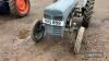 1949 FERGUSON TED-20 4cylinder petrol/paraffin TRACTOR Reg. No. KXS 899 Serial No. TEC109357 Stated by the vendor to be in running condition - 5