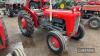 1963 MASSEY FERGUSON 35 3cylinder petrol/TVO TRACTOR Reg. No. 928 GAA Serial No. SKM314443 An older restoration fitted with dual clutch - 2