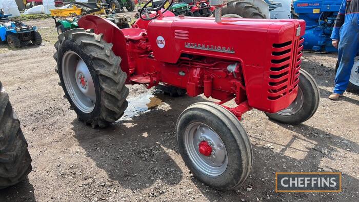 INTERNATIONAL B250 4cylinder diesel TRACTOR Reported to be in running and driving condition. Requiring attention to heater plug