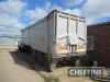 2006 Dennison/Weight Lifter 39tonne (gwt) tri axle bulk tipping trailer with sloper alloy body, front lift axle & roll over sheet VIN No: 18821 NO TEST - 3