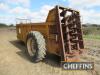 1994 Richard Western Delilah single axle trailed muck spreader Serial No. 6518 - 3