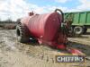 LCP2000 vacuum tanker, single axle on 750/65R25 wheels and tyres