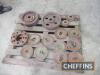 Sundry pulley wheels etc