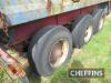 1988 AHP 33tonne (gwt) tri-axle bulk trailer Serial No. 10262 NO TEST - 2