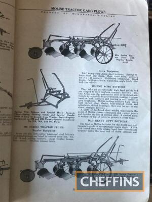 Minneapolis-Moline Power Machinery and Implements general catalog No. 31. 336pp illustrated