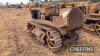 CATERPILLAR Twenty Two petrol CRAWLER TRACTOR Serial No. 2F3814 - 4