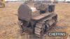 CATERPILLAR Twenty Two petrol CRAWLER TRACTOR Serial No. 2F3814 - 6