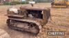 CATERPILLAR Twenty Two petrol CRAWLER TRACTOR Serial No. 2F3814 - 7