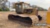 1965 CATERPILLAR D6B LGP 6clyinder diesel CRAWLER TRACTOR Fitted with cab, extra wide tracks and extended wishbones. From Scotland Forestry drainage ploughing Serial No. 44A9928