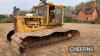 1965 CATERPILLAR D6B LGP 6clyinder diesel CRAWLER TRACTOR Fitted with cab, extra wide tracks and extended wishbones. From Scotland Forestry drainage ploughing Serial No. 44A9928 - 3