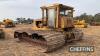 1965 CATERPILLAR D6B LGP 6clyinder diesel CRAWLER TRACTOR Fitted with cab, extra wide tracks and extended wishbones. From Scotland Forestry drainage ploughing Serial No. 44A9928 - 5