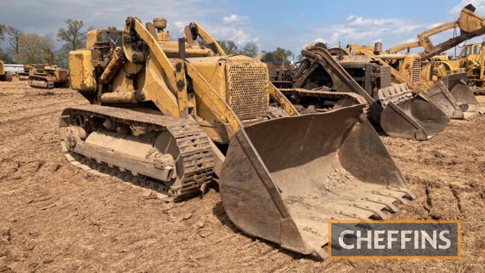 1957 CATERPILLAR 955C -12A TRACKED LOADING SHOVEL Fitted with bucket Serial No 12A3906