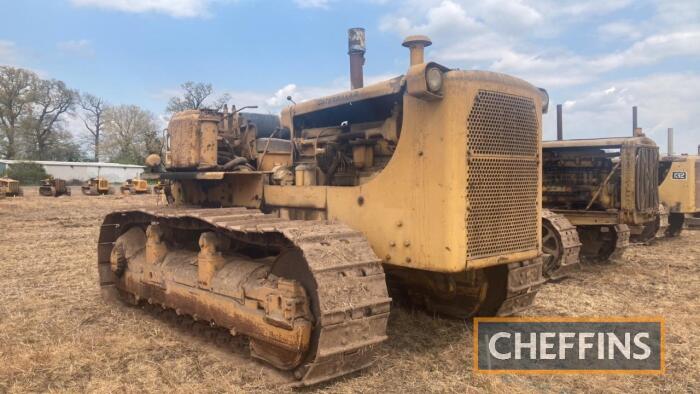 CATERPILLAR D8H CRAWLER TRACTOR, 235hp Fitted with double drum winch Serial No. 22A952