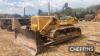 CATERPILLAR D7D 17A diesel CRAWLER TRACTOR Fitted with turbo, double drum winch, blade and segmented sprockets. On farm from 1960's, subject to refurbishment and done little work since. Serial No. 17A12168 - 4