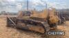 CATERPILLAR D7D 17A diesel CRAWLER TRACTOR Fitted with turbo, double drum winch, blade and segmented sprockets. On farm from 1960's, subject to refurbishment and done little work since. Serial No. 17A12168 - 5