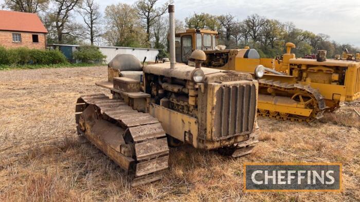 1946 CATERPILLAR D4 5T 4cylinder diesel CRAWLER TRACTOR Serial No. 5T5522W