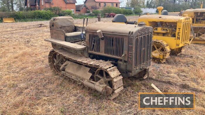 CATERPILLAR Ten 4cylinder petrol CRAWLER TRACTOR A military example