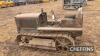 CATERPILLAR Ten 4cylinder petrol CRAWLER TRACTOR A military example - 4