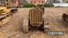 1941 CATERPILLAR D2 5J 4cylinder diesel CRAWLER TRACTOR Incomplete example, ex-Traxson shovel Reg No. FV0 75 (expired) Serial No. 5J4922SP Engine No. 4U5490 - 2