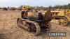 1941 CATERPILLAR D2 5J 4cylinder diesel CRAWLER TRACTOR Incomplete example, ex-Traxson shovel Reg No. FV0 75 (expired) Serial No. 5J4922SP Engine No. 4U5490 - 4