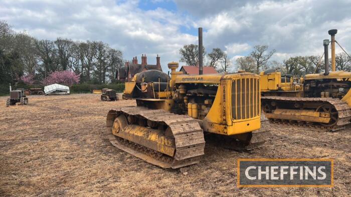 1947 CATERPILLAR D6 9U diesel CRAWLER TRACTOR Serial No. 9U3652