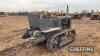 CATERPILLAR 2TON 4cylinder petrol CRAWLER TRACTOR Fitted with rear Tulsa winch. A restored example Serial No. 40379 - 7