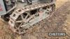 CATERPILLAR 2TON 4cylinder petrol CRAWLER TRACTOR Fitted with rear Tulsa winch. A restored example Serial No. 40379 - 10