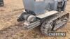 CATERPILLAR 2TON 4cylinder petrol CRAWLER TRACTOR Fitted with rear Tulsa winch. A restored example Serial No. 40379 - 19