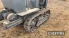 CATERPILLAR 2TON 4cylinder petrol CRAWLER TRACTOR Fitted with rear Tulsa winch. A restored example Serial No. 40379 - 20