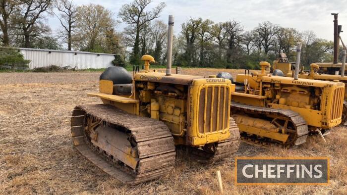 1948 CATERPILLAR D2 5U 4cylinder diesel CRAWLER TRACTOR Serial No. 5U1187