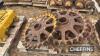 4no. Caterpillar D4 rear sprockets