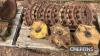 Caterpillar D7 sprocket segments and dozer blade blocks