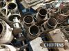 4no. Holt / Best cylinders t/w crank shaft, other cylinders and cylinder heads (possibly D9) - 3