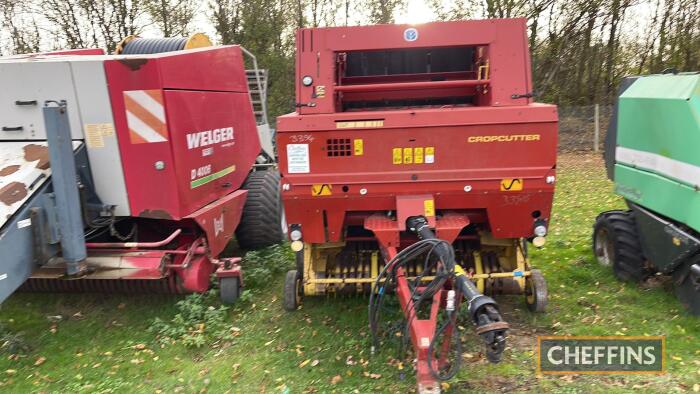 New Holland 644 Crop Cutter Round Baler c/w control box, manual and spares in office