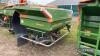 Amazone Zam Maxis 3000ltr Control Fertiliser Spreader c/w 20-28m discs, hopper cover, LHS trimmer, fenders & light, Amados 3 control box and manuals in office - 8