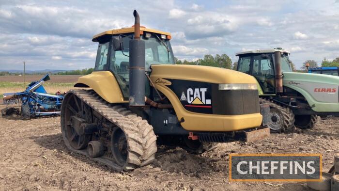 1996 CAT Challenger 45 RUBBER TRACKED TRACTOR Fitted with front weights, rear linkage, PTO and drawbar Reg. No. P664 TFW Ser. No. 1DR975 Hours: 11,297 FDR: 01/01/1996