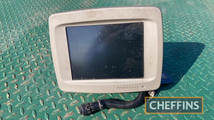 John Deere 2600 screen with Auto Trac activation