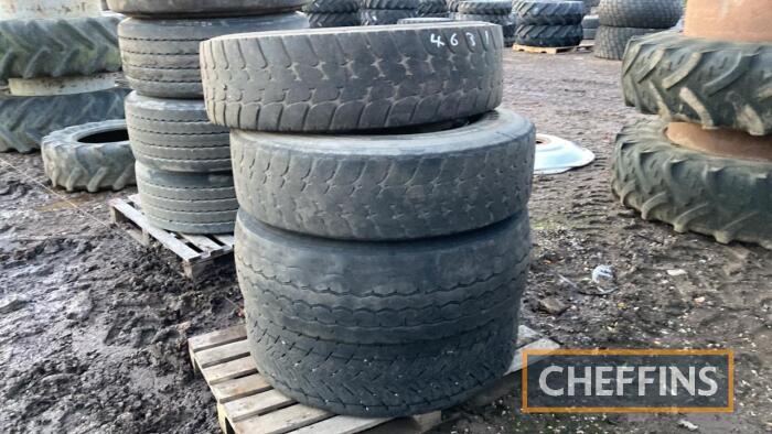 4no. Michelin 385/65 R22.5 Stud Wheels & Tyres