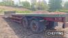 Tandem axle flat bed trailer (no dolly) - 4