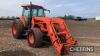 2009 KUBOTA M9540 4wd TRACTOR Fitted with Kubota LA1353 front loader on 23.1-26 rear and 44-18 x 20 front turf tyres Reg. No. EU09 AOJ Serial No. M9J4081912 Hours: 2513 FDR: 18/03/2009 - 35