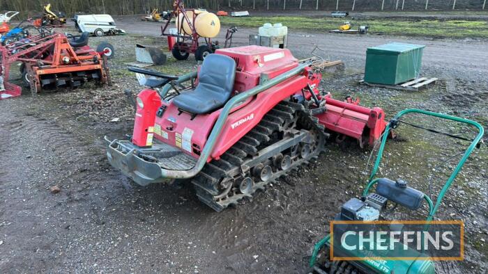 Yanmar AC-18 Tracked Compact Tractor c/w cultivator