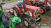 Yanmar YM2210BD 4x4 Compact Tractor c/w unused 4ft topper - 3