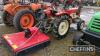 Yanmar YM2210BD 4x4 Compact Tractor c/w unused 4ft topper - 4