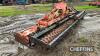 1999 Maschio Reco Tiller 6m hydraulic folding power harrow fitted with packer roller Serial No. 9998701075 - 2