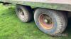 Tandem Axle Steel Flatbed Bale Trailer Direct from farm - 4