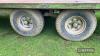 Tandem Axle Steel Flatbed Bale Trailer Direct from farm - 9