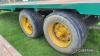 Merrick Loggin Tandem Axle Steel Bodied Bale Trailer approx 30ft Direct from farm - 12